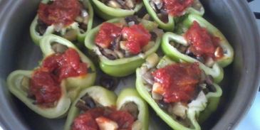 рататуй в перцах