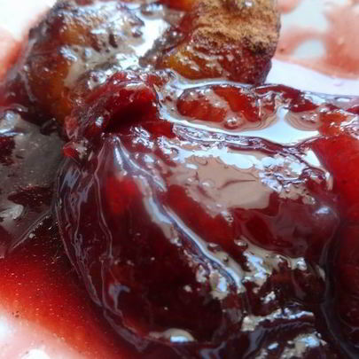 Сливовo-карамельный рататуй