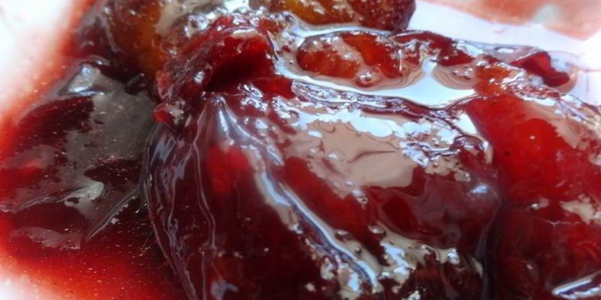 Рецепт сливова-карамельного рататуй