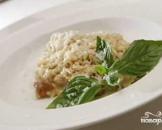 Грибной ризотто