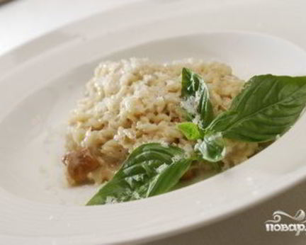 Грибной ризотто