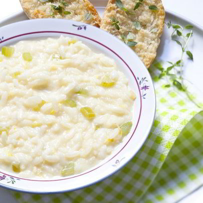 Лимонное ризотто