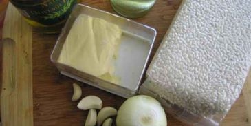 ризотто черное с дарами моря