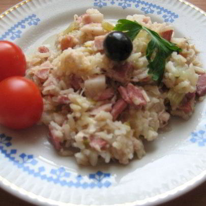 Ризотто для любителей солянки