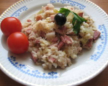 Ризотто для любителей солянки