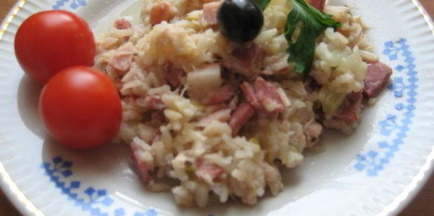 Рецепт ризотто для любителей солянки