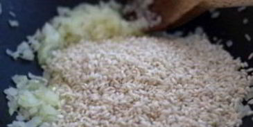 ризотто и треска