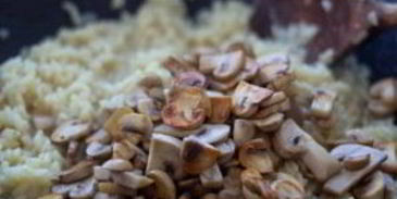 ризотто и треска