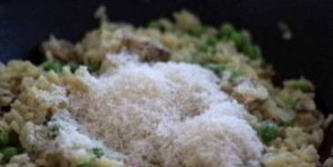 ризотто и треска