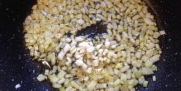 ризотто из булгура с рукколой