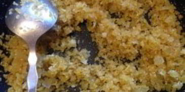 ризотто из булгура с рукколой