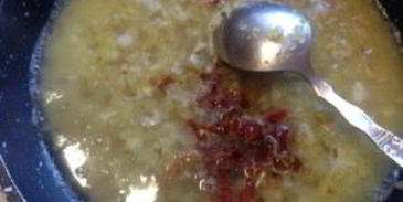 ризотто из булгура с рукколой