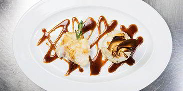 ризотто по-корсикански с морским чертом