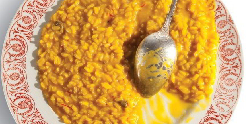 Рецепт ризотто по-милански с шафраном
