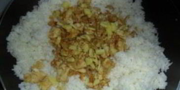 ризотто с горошком и кукурузой