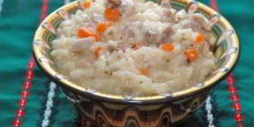 ризотто с индейкой