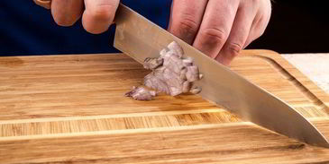 ризотто с креветками и мидиями