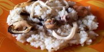 ризотто с креветками в мультиварке