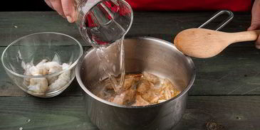 ризотто с креветками