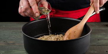 ризотто с креветками