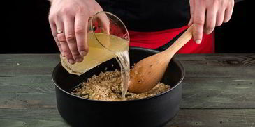 ризотто с креветками