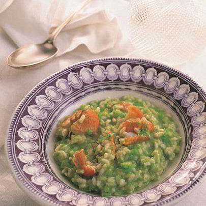 Ризотто с лангустинами