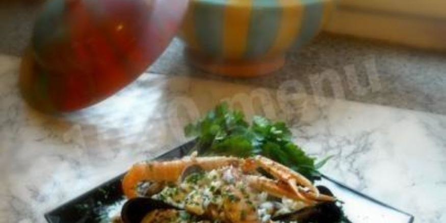 Рецепт ризотто с моллюсками