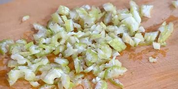 ризотто с мятой и ветчиной