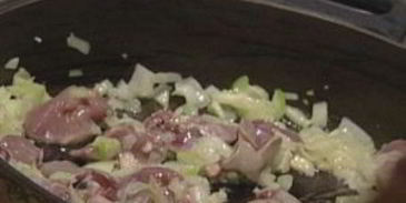 ризотто с печенью