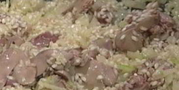 ризотто с печенью