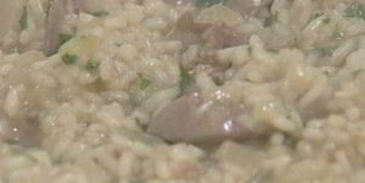 ризотто с печенью