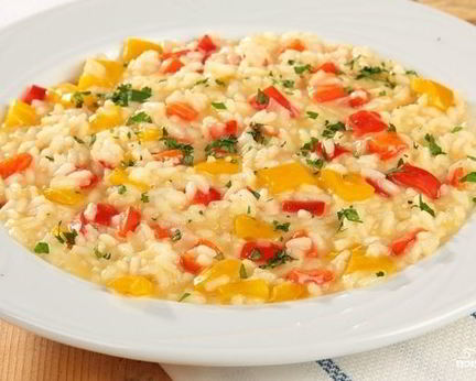 Ризотто с перцем