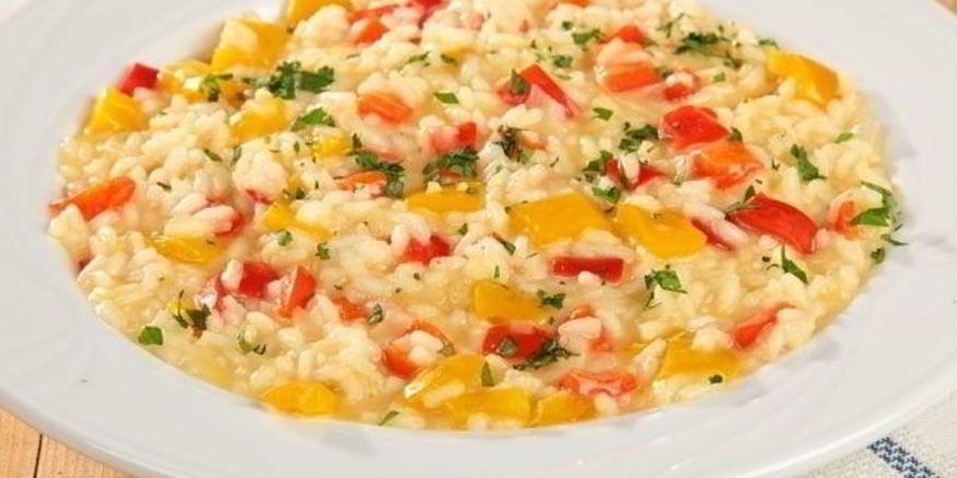 Рецепт ризотто с перцем