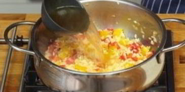 ризотто с перцем