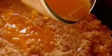 ризотто с шафраном