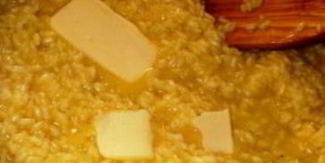 ризотто с шафраном