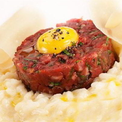 Ризотто с тар-таром