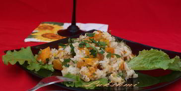 ризотто с тыквой