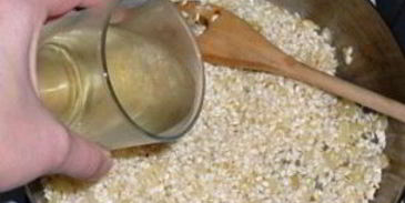 ризотто с ветчиной