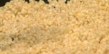 ризотто со спаржей и пармской ветчиной