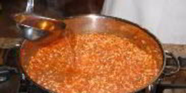 ризотто в томатном соусе