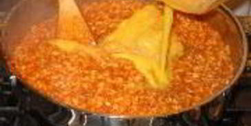 ризотто в томатном соусе