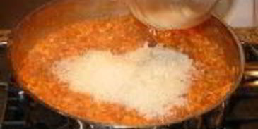 ризотто в томатном соусе