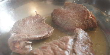 сальтимбокка с ризотто