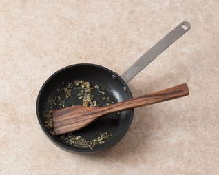 Шафрановое ризотто с белыми грибами