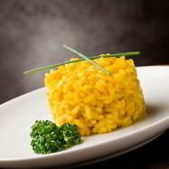 Рецепт Сливочного ризотто с морковью и пармезаном