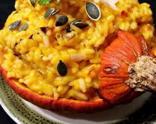 Тыквенное ризотто