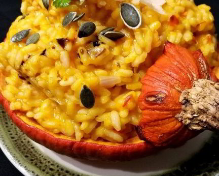 Тыквенное ризотто