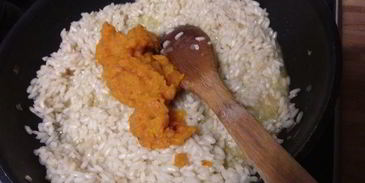 тыквенное ризотто