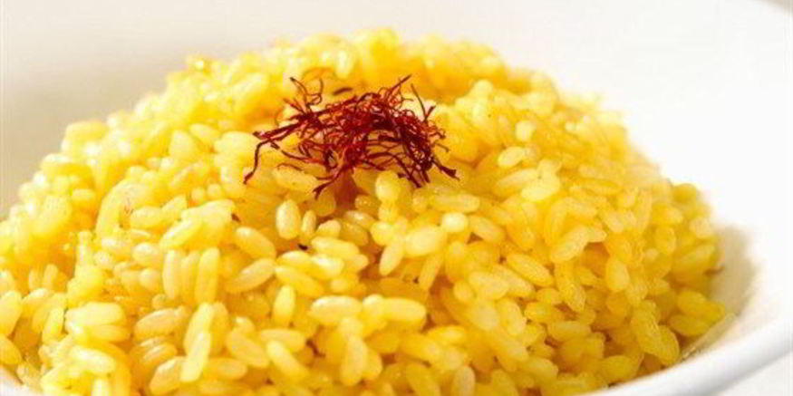 Рецепт желтого ризотто
